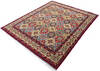 Khan Mohammadi Red Hand Knotted 52 X 64 Area Rug 700-147116 Thumb 2