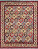 Khan Mohammadi Red Hand Knotted 52 X 64  Area Rug 700-147116 Thumb 0