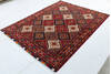 Khan Mohammadi Red Hand Knotted 50 X 65  Area Rug 700-147117 Thumb 2