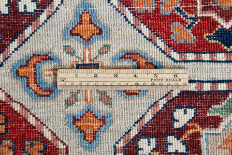 Chobi Grey Hand Knotted 50 X 68 Area Rug 700-147119 Image 7