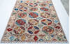 Chobi Grey Hand Knotted 50 X 68  Area Rug 700-147119 Thumb 1