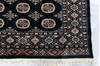 Bokhara Black Hand Knotted 41 X 66  Area Rug 700-147121 Thumb 3