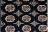 Bokhara Black Hand Knotted 41 X 66 Area Rug 700-147121 Thumb 4