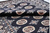 Bokhara Black Hand Knotted 41 X 66 Area Rug 700-147121 Thumb 5