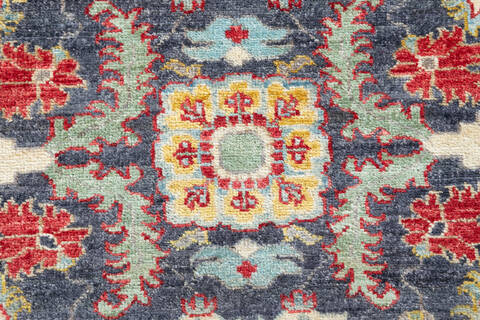 Chobi Grey Hand Knotted 50 X 67 Area Rug 700-147123 Image 3