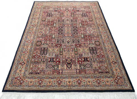 Pak-Persian Black Hand Knotted 46 X 73 Area Rug 700-147125 Image 1