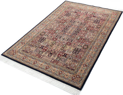 Pak-Persian Black Hand Knotted 46 X 73 Area Rug 700-147125 Image 2