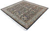 Pak-Persian Black Square Hand Knotted 62 X 61 Area Rug 700-147131 Thumb 2