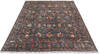 Chobi Grey Hand Knotted 82 X 101 Area Rug 700-147132 Thumb 1