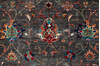 Chobi Grey Hand Knotted 82 X 101 Area Rug 700-147132 Thumb 4