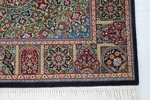 Pak-Persian Blue Hand Knotted 47 X 71 Area Rug 700-147133 Image 6