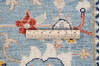 Chobi Blue Hand Knotted 81 X 101 Area Rug 700-147135 Thumb 7