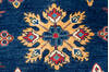 Kazak Blue Hand Knotted 81 X 99  Area Rug 700-147138 Thumb 5