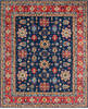 Kazak Blue Hand Knotted 81 X 99 Area Rug 700-147138 Thumb 0