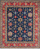 Kazak Blue Hand Knotted 81 X 99  Area Rug 700-147138 Thumb 0