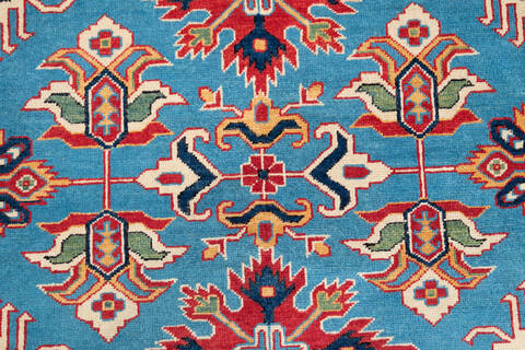 Kazak Blue Hand Knotted 66 X 98 Area Rug 700-147139 Image 6