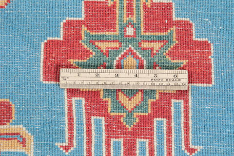 Kazak Blue Hand Knotted 66 X 98 Area Rug 700-147139 Image 8