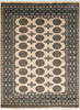 Bokhara Beige Hand Knotted 49 X 64 Area Rug 700-147146 Thumb 0