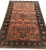 Sarouk Red Hand Knotted 44 X 66  Area Rug 254-147150 Thumb 1