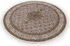 Nain White Round Hand Knotted 50 X 50  Area Rug 254-147152 Thumb 2