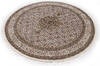Nain White Round Hand Knotted 50 X 50 Area Rug 254-147152 Thumb 2