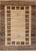 Gabbeh Beige Hand Knotted 35 X 410  Area Rug 254-147154 Thumb 0