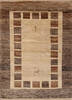 Gabbeh Beige Hand Knotted 35 X 410 Area Rug 254-147154 Thumb 0