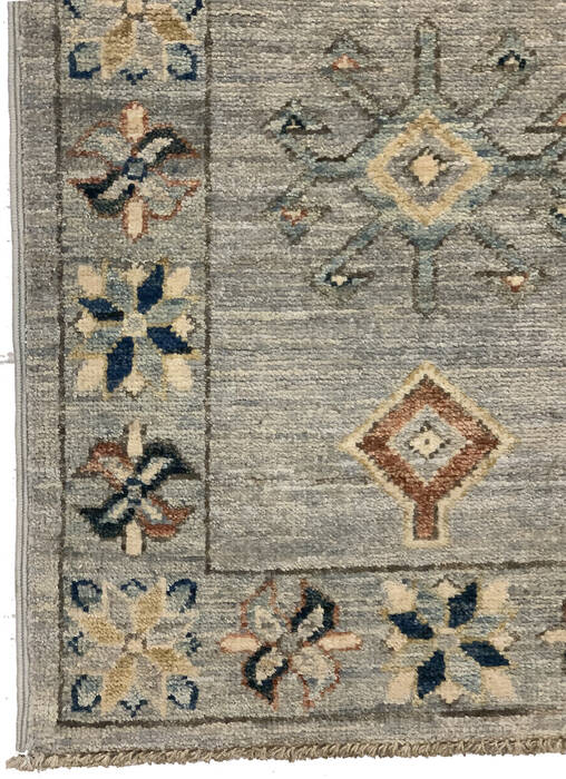Gabbeh Brown Hand Knotted 510 X 810 Area Rug 254-147155 Image 3