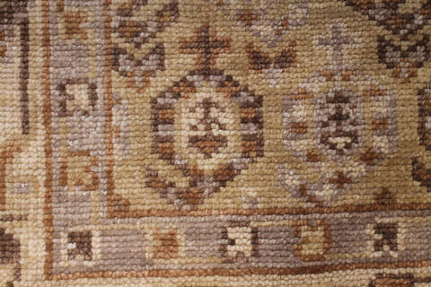 Moroccan Beige Hand Knotted 80 X 100 Area Rug 254-147161 Image 3