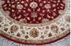 Jaipur Red Round Hand Knotted 911 X 100  Area Rug 905-147163 Thumb 2