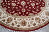 Jaipur Red Round Hand Knotted 911 X 100 Area Rug 905-147163 Thumb 2