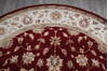 Jaipur Red Round Hand Knotted 911 X 100  Area Rug 905-147163 Thumb 4