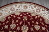 Jaipur Red Round Hand Knotted 911 X 100 Area Rug 905-147163 Thumb 4
