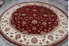 Jaipur Red Round Hand Knotted 911 X 100 Area Rug 905-147163 Thumb 5