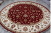 Jaipur Red Round Hand Knotted 911 X 100  Area Rug 905-147163 Thumb 5