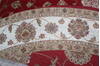Jaipur Red Round Hand Knotted 100 X 100 Area Rug 905-147164 Thumb 6