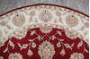 Jaipur Red Round Hand Knotted 710 X 80  Area Rug 905-147165 Thumb 4