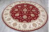 Jaipur Red Round Hand Knotted 710 X 80  Area Rug 905-147165 Thumb 5
