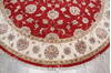 Jaipur Red Round Hand Knotted 711 X 710 Area Rug 905-147166 Thumb 2