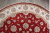 Jaipur Red Round Hand Knotted 711 X 710  Area Rug 905-147166 Thumb 4