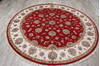 Jaipur Red Round Hand Knotted 711 X 710 Area Rug 905-147166 Thumb 5
