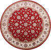 Jaipur Red Round Hand Knotted 711 X 710  Area Rug 905-147166 Thumb 0