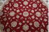 Jaipur Red Round Hand Knotted 80 X 82 Area Rug 905-147171 Thumb 3