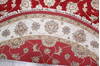 Jaipur Red Round Hand Knotted 60 X 61  Area Rug 905-147174 Thumb 6