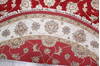 Jaipur Red Round Hand Knotted 60 X 61 Area Rug 905-147174 Thumb 6