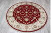 Jaipur Red Round Hand Knotted 60 X 60 Area Rug 905-147176 Thumb 5