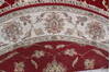 Jaipur Red Round Hand Knotted 60 X 60 Area Rug 905-147176 Thumb 6