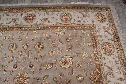 Jaipur Beige Hand Knotted 90 X 121 Area Rug 905-147181 Image 6