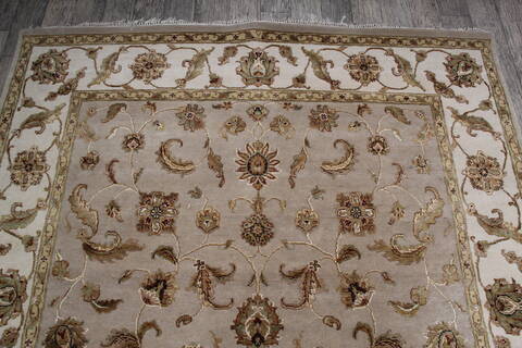 Jaipur Beige Hand Knotted 60 X 90 Area Rug 905-147185 Image 6