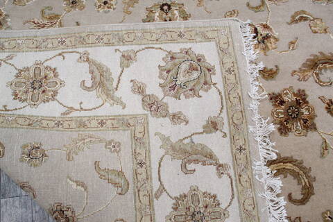 Jaipur Beige Hand Knotted 60 X 90 Area Rug 905-147185 Image 8